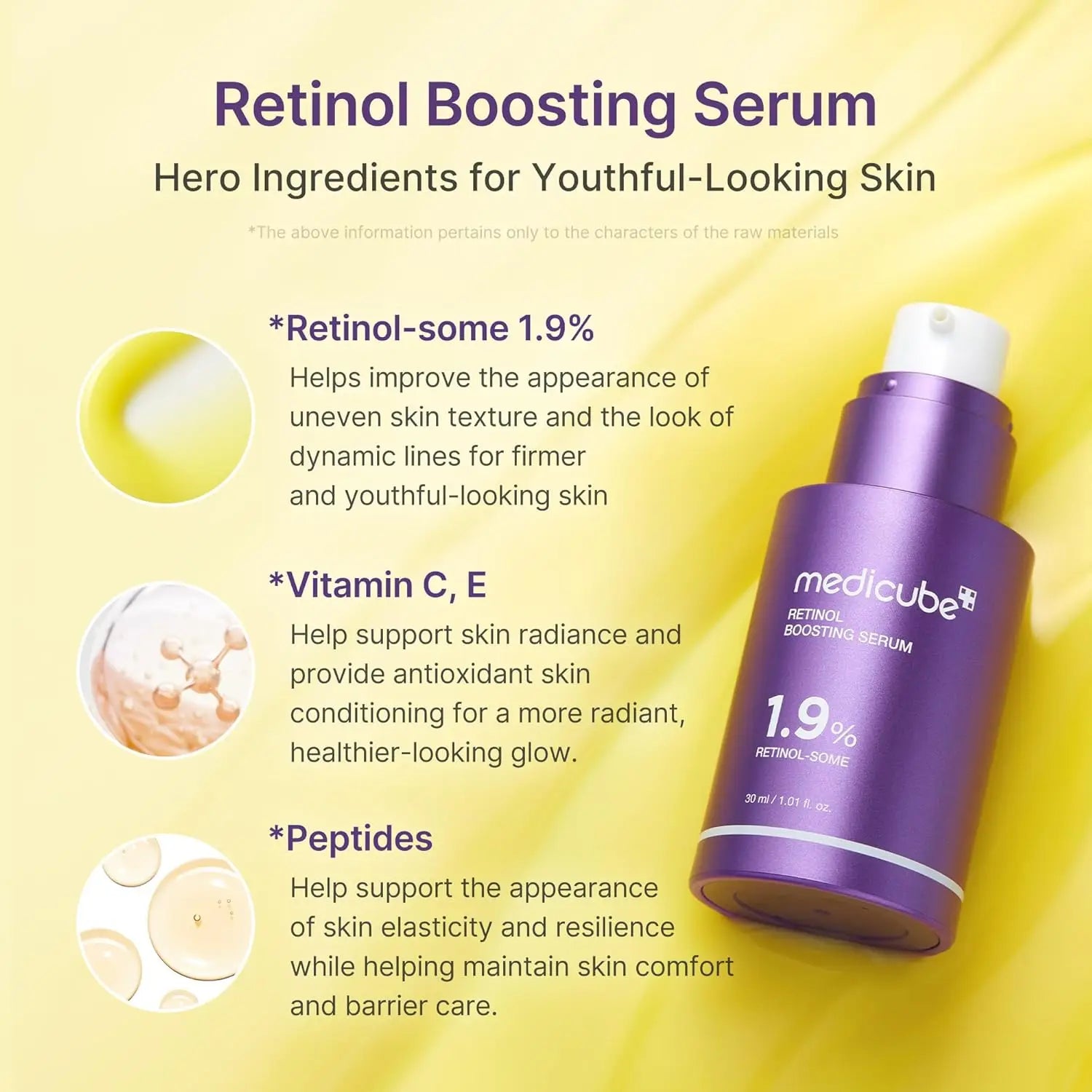 Medicube Retinol Boosting Serum Plumping Care With Retinol