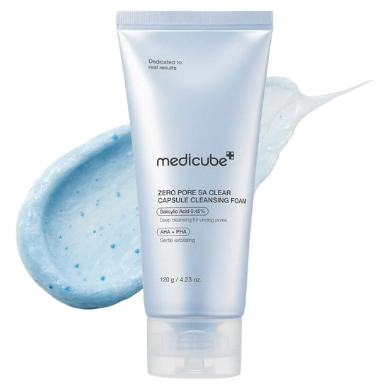 Medicube Zero Foam Cleanser for Sensitive Skin.