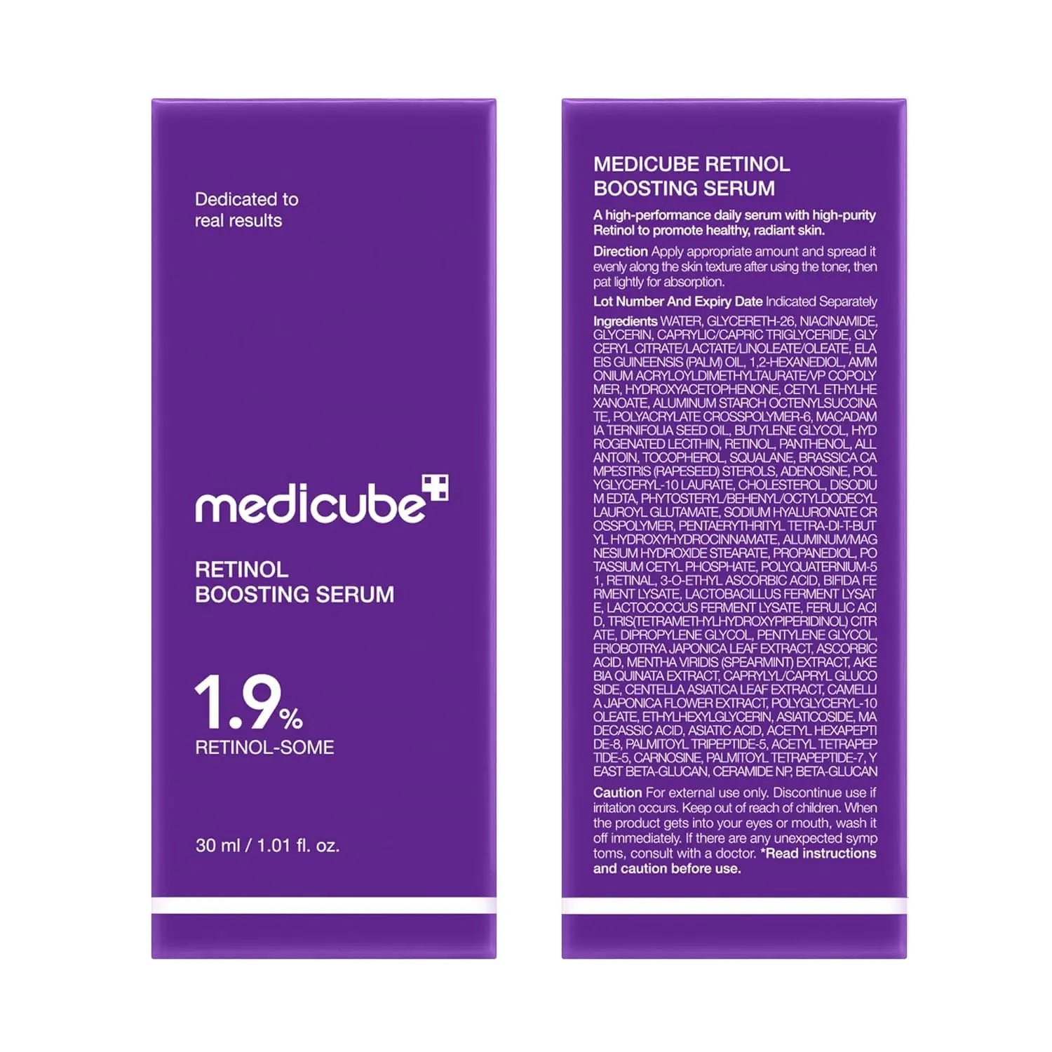 Medicube Retinol Boosting Serum Plumping Care With Retinol