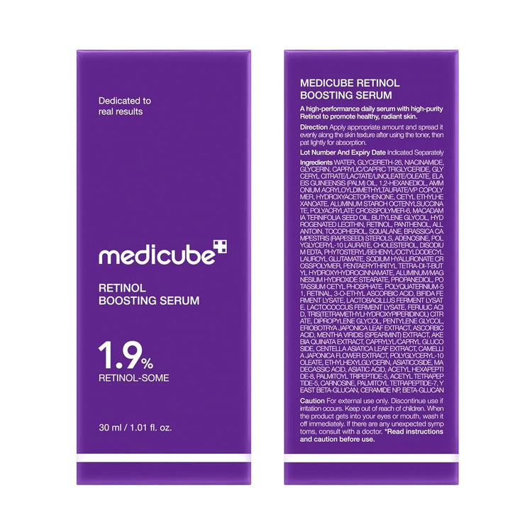 Medicube Retinol Boosting Serum Plumping Care With Retinol