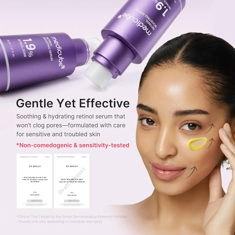 Medicube Retinol Boosting Serum Plumping Care With Retinol