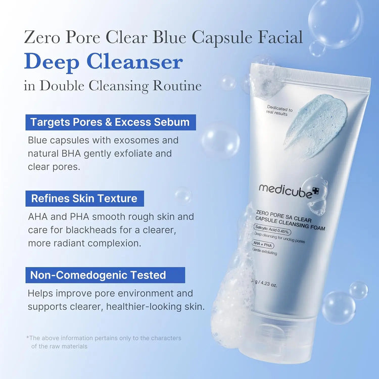 Medicube Zero Foam Cleanser for Sensitive Skin - Gentle Care