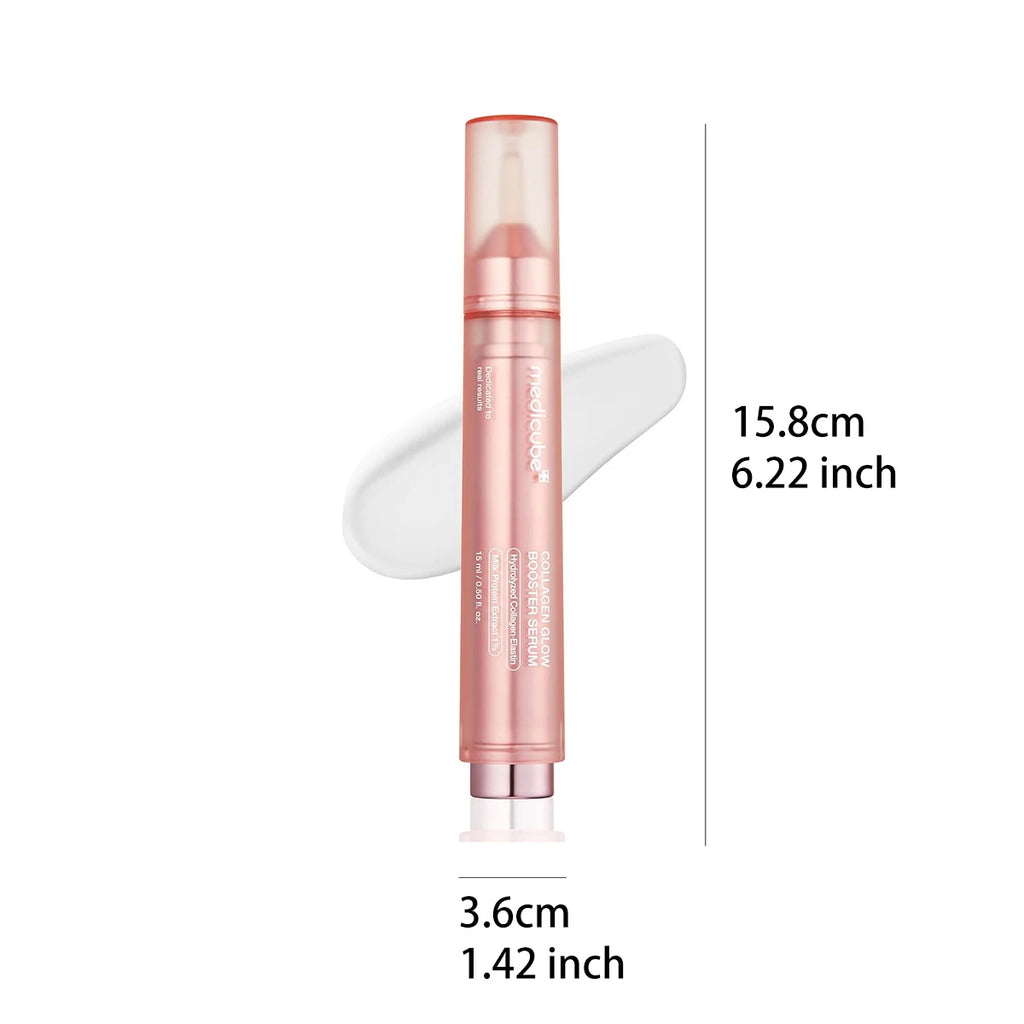 Medicube Collagen Glow Booster Serum ,Silky Cream Texture ,Long-Lasting Hydration ,Intensive and Repair